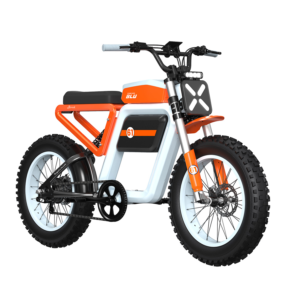 E-bike Forever Blu