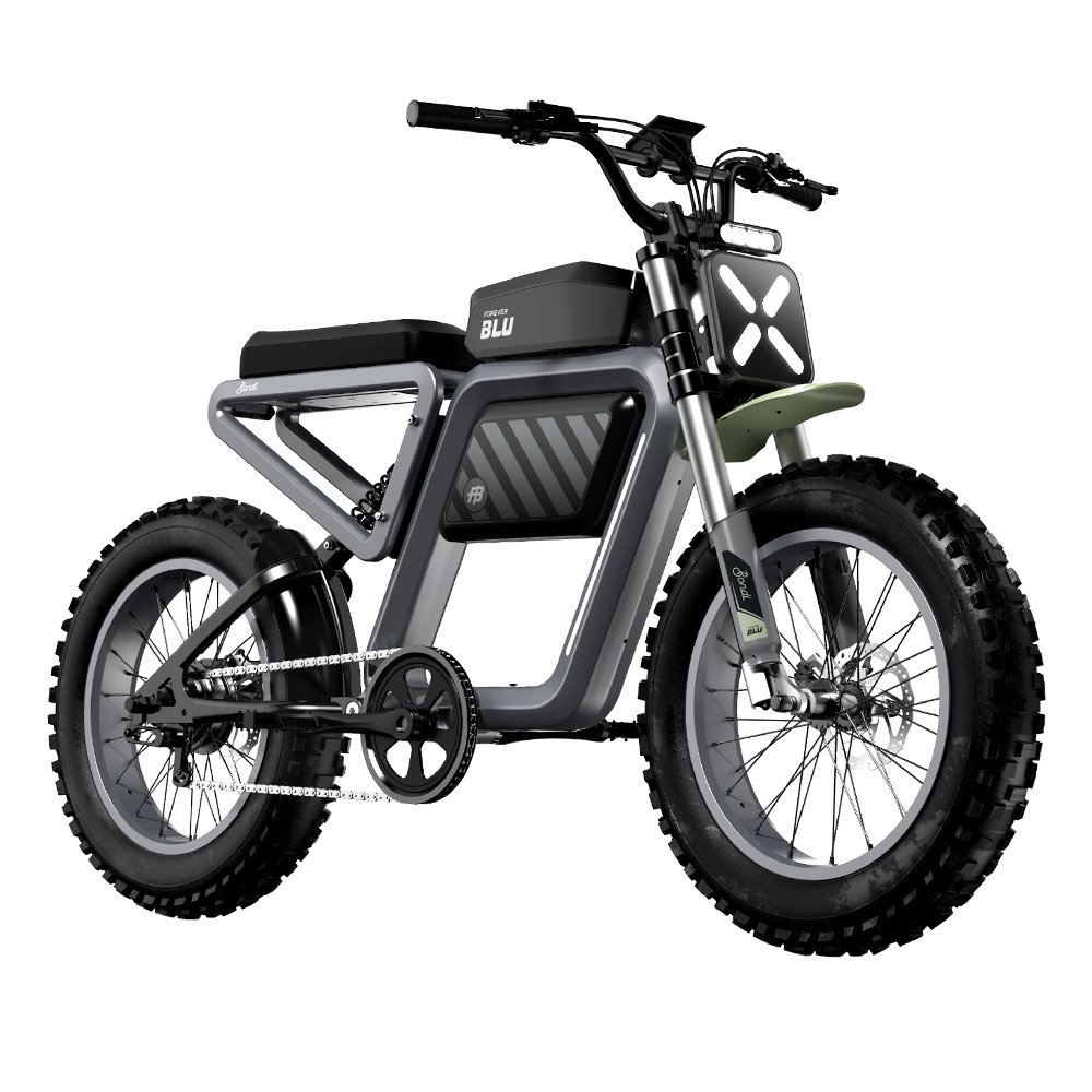 E-bike Forever Blu